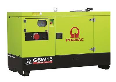 картинка Дизельный генератор Pramac GSW15Y, в кожухе от компании Нова Механика